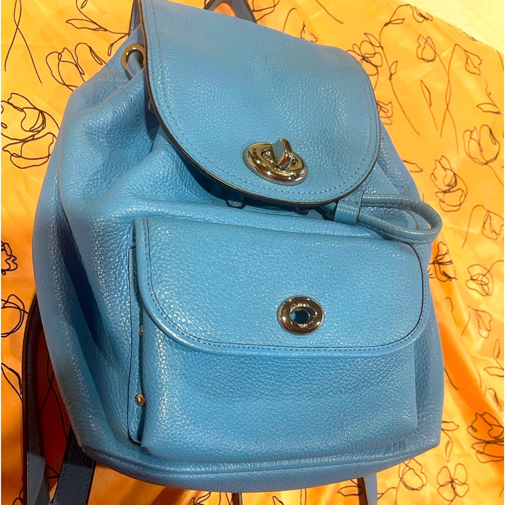 Coach mini backpack